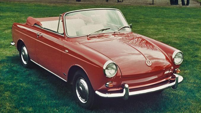 VW's Karmann Ghia made its debut at the 1953 Paris Auto Show to rave reviews